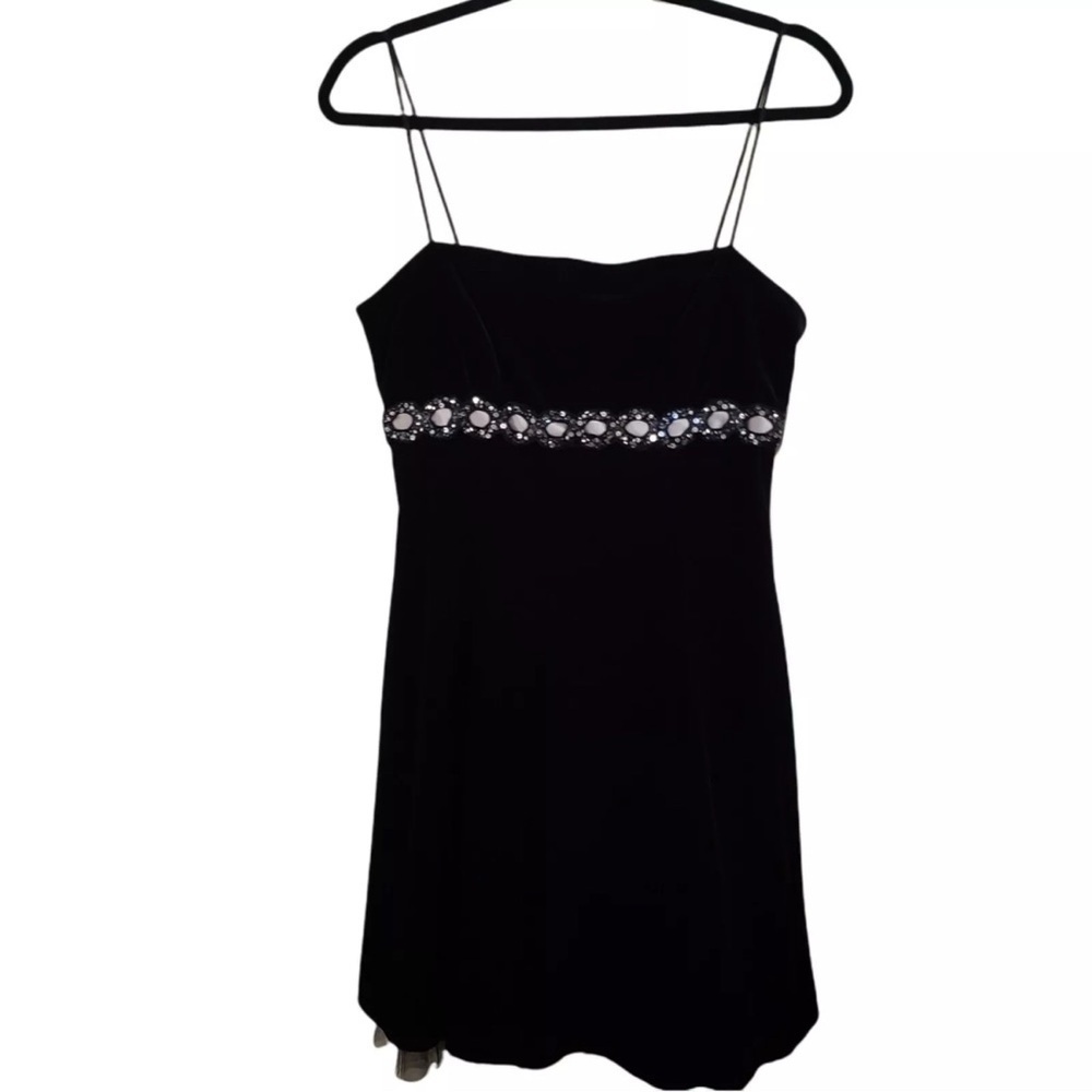 Betsy and Adam Black with Pink Dress Sz S/M